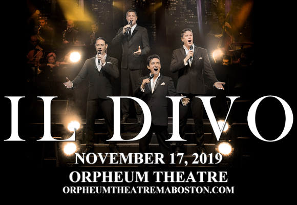 Il Divo at Orpheum Theatre Boston