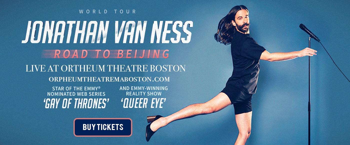 Jonathan Van Ness at Orpheum Theatre Boston