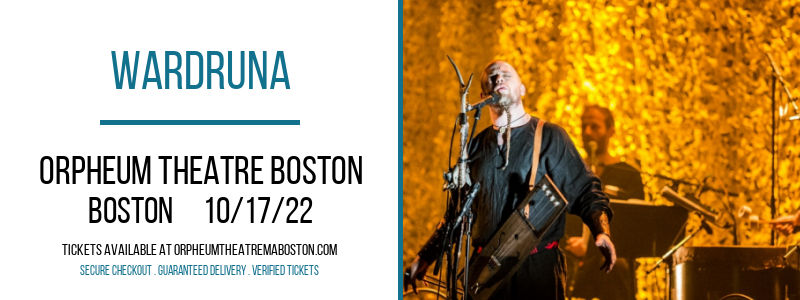 Wardruna at Orpheum Theatre Boston