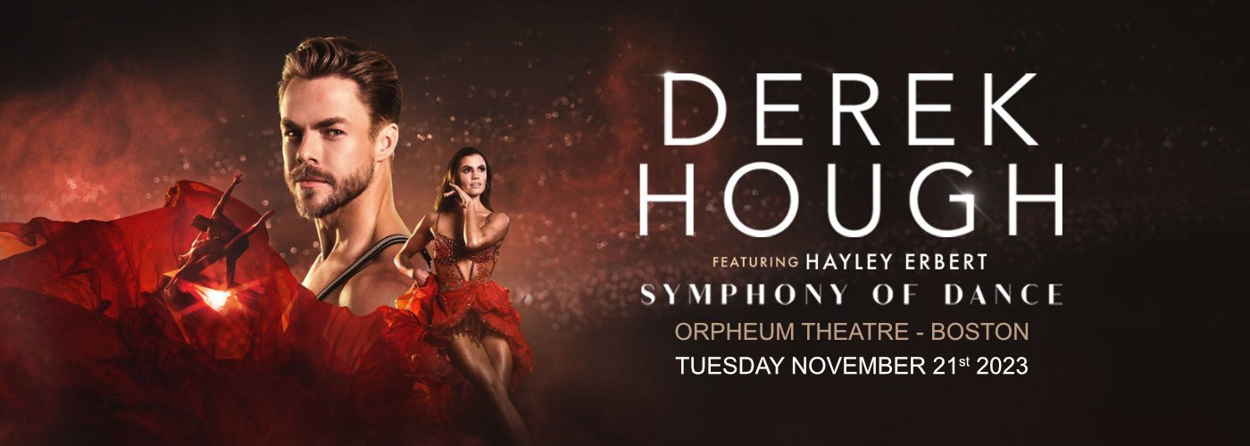 Derek Hough at Orpheum Theatre Boston