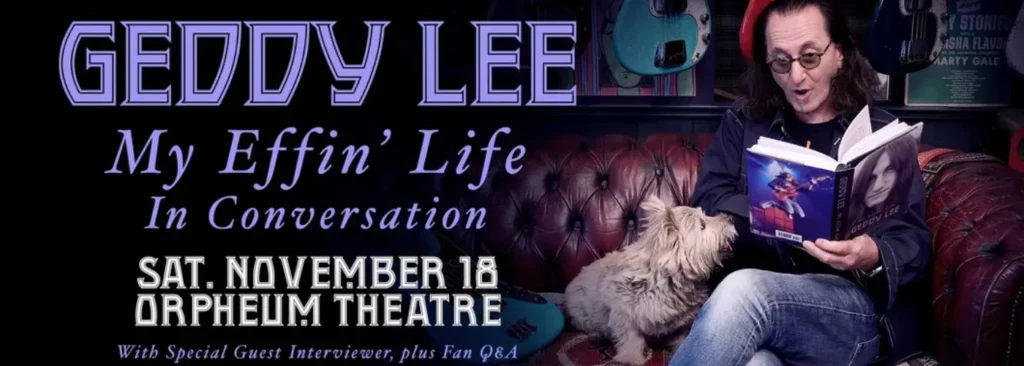 Geddy Lee at Orpheum Theatre