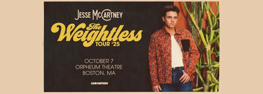 Jesse McCartney at Orpheum Theatre