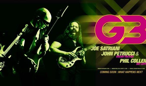 Joe Satriani, John Petrucci & Phil Collen at Orpheum Theatre Boston